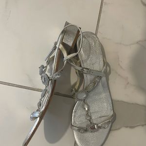 Silver sandal